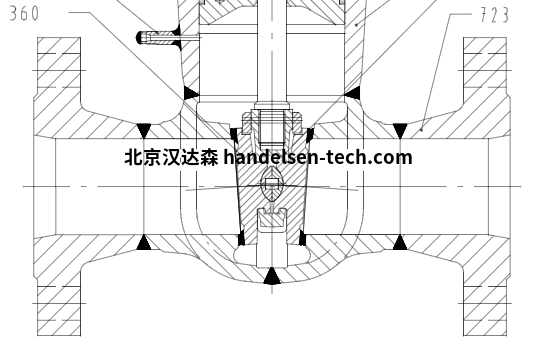 KSB阀门AKG-A剖面图2