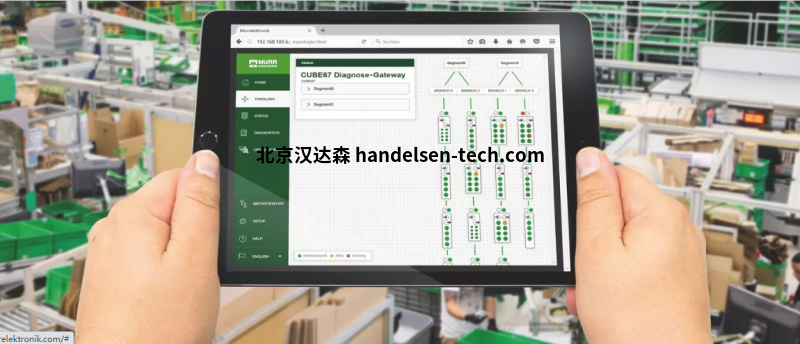 Murrelektronik的Cube现场总线诊断网关