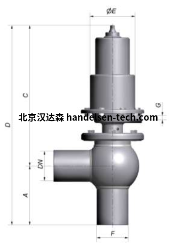 Burocco气动阀角阀座