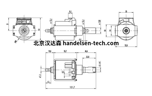 Ceme电磁泵E504图纸