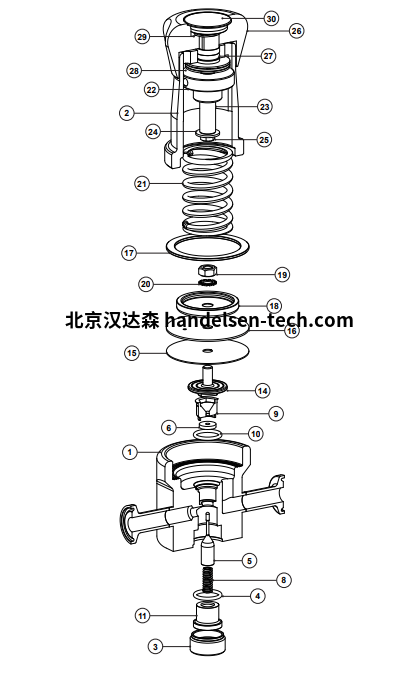 葡萄牙 Valsteam ADCA P130L系列减压阀爆炸图
